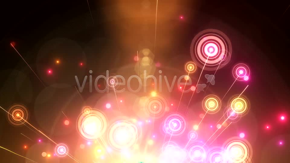 Abstract Rainbow Circles Background Loops Videohive 397179 Motion Graphics Image 1