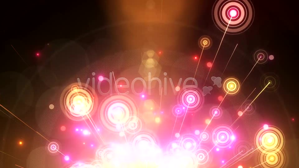 Abstract Rainbow Circles Background Loops Videohive 397179 Motion Graphics Image 2