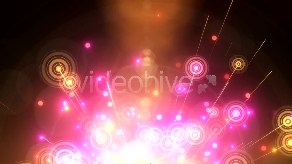 Abstract Rainbow Circles Background Loops Videohive 397179 Motion Graphics Image 3