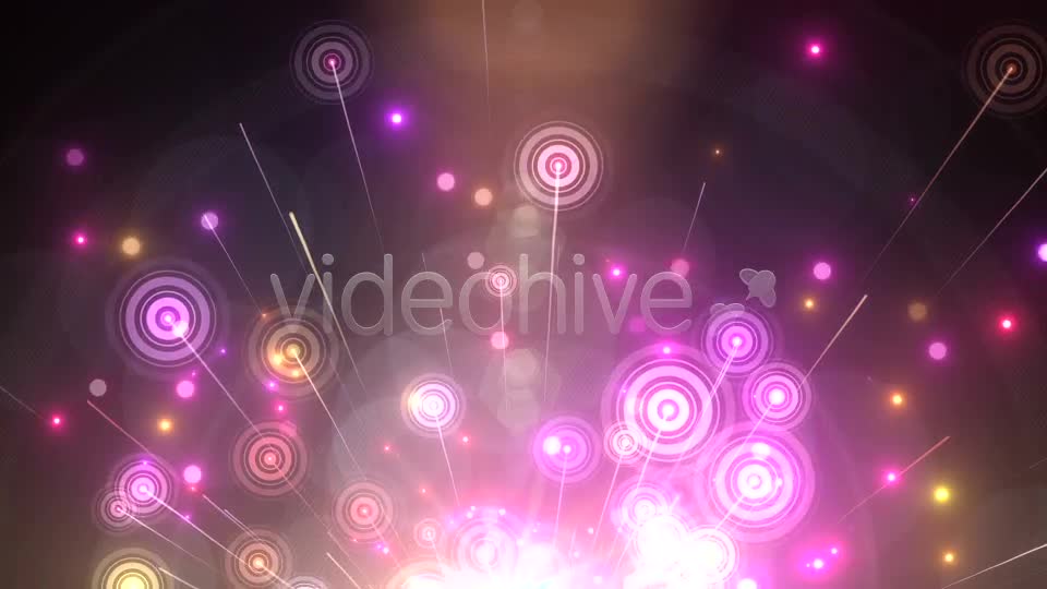 Abstract Rainbow Circles Background Loops Videohive 397179 Motion Graphics Image 9