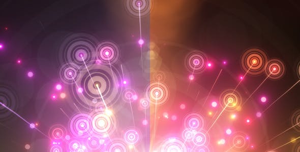 Abstract Rainbow Circles Background Loops - Download 397179 Videohive