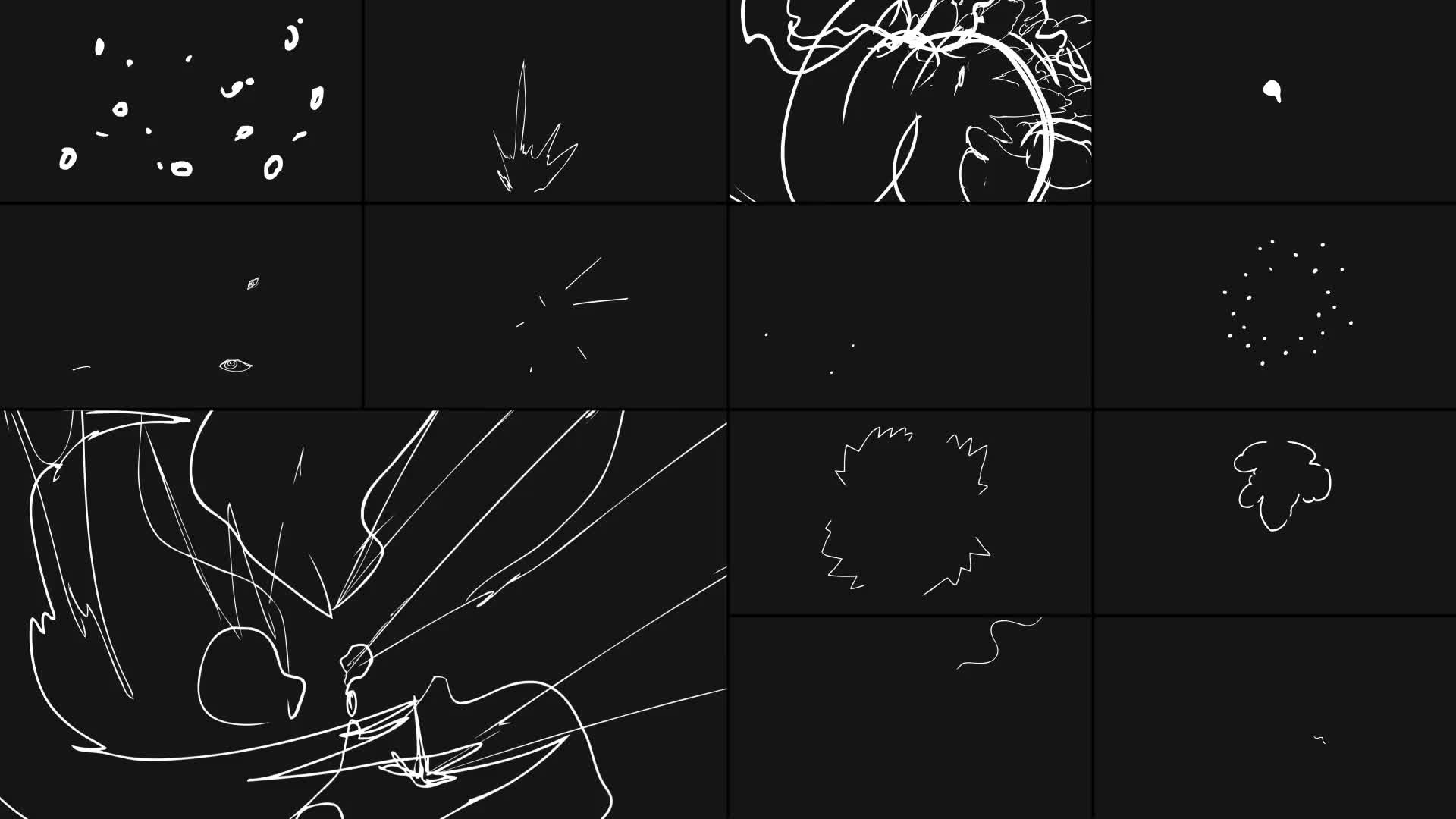 Abstract Scribble Animations for FCPX Videohive 37869657 Apple Motion Image 1