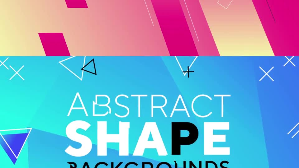 Abstract Shape Backgrounds Videohive 25847487 After Effects Image 1