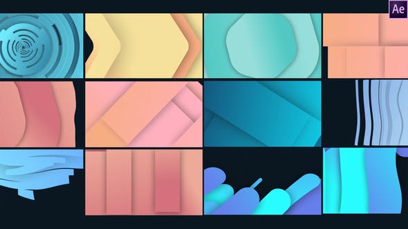 Abstract Shape Transitions - Videohive 33545897 Download