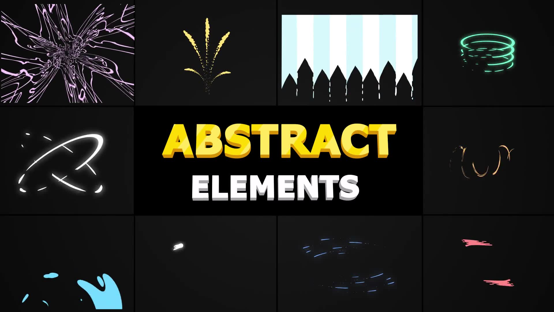 Abstract Shapes | After Effects Videohive 28567593 After Effects Image 2