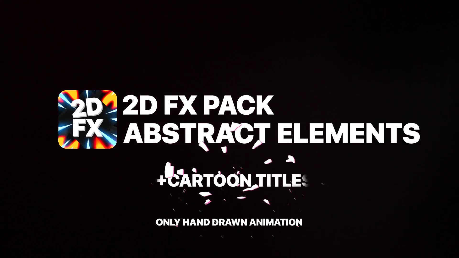 Abstract Shapes And Cartoon Titles | After Effects Videohive 24740652 After Effects Image 1
