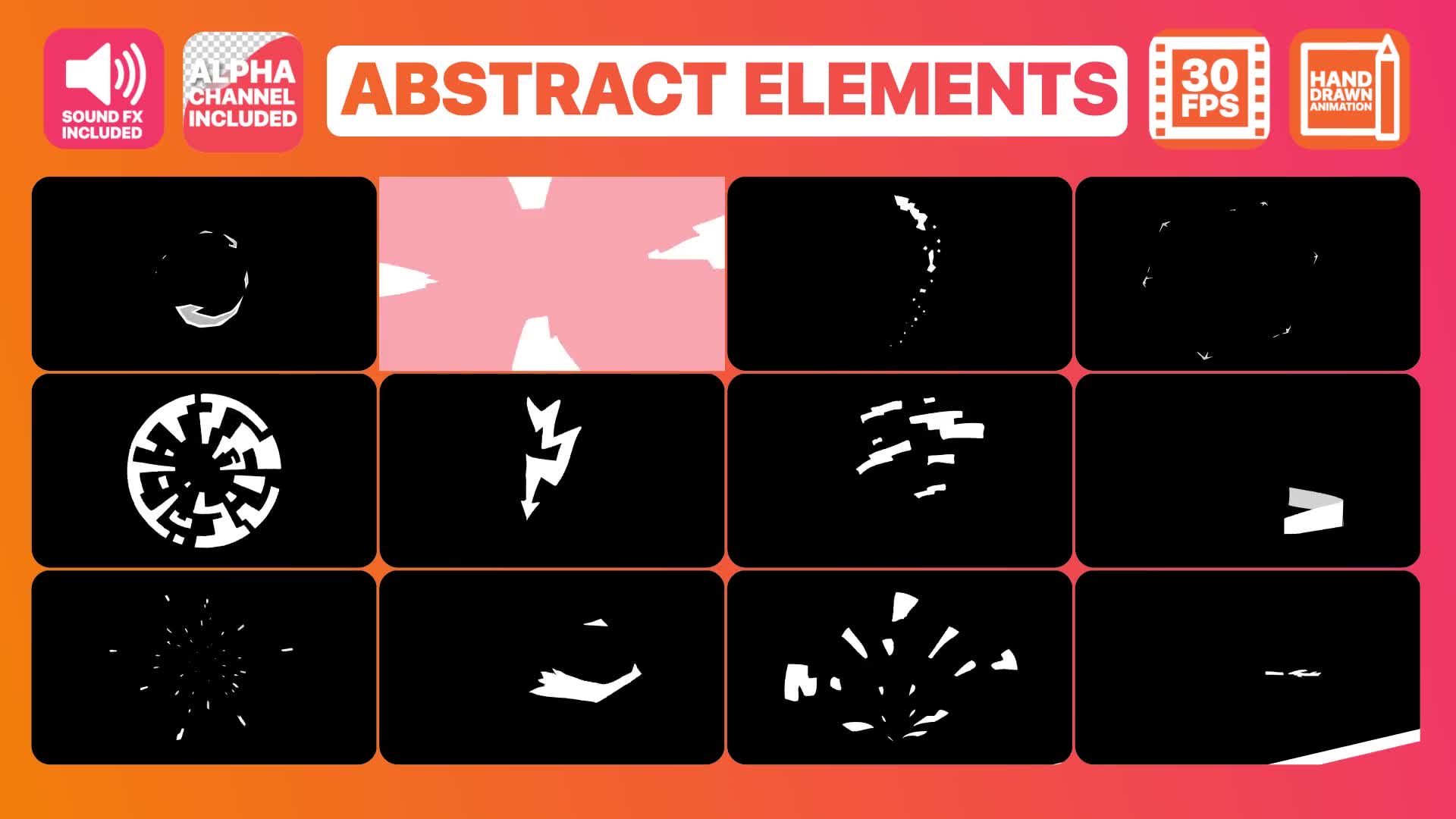 Abstract Shapes And Cartoon Titles | Premiere Pro MOGRT Videohive 24743565 Premiere Pro Image 2