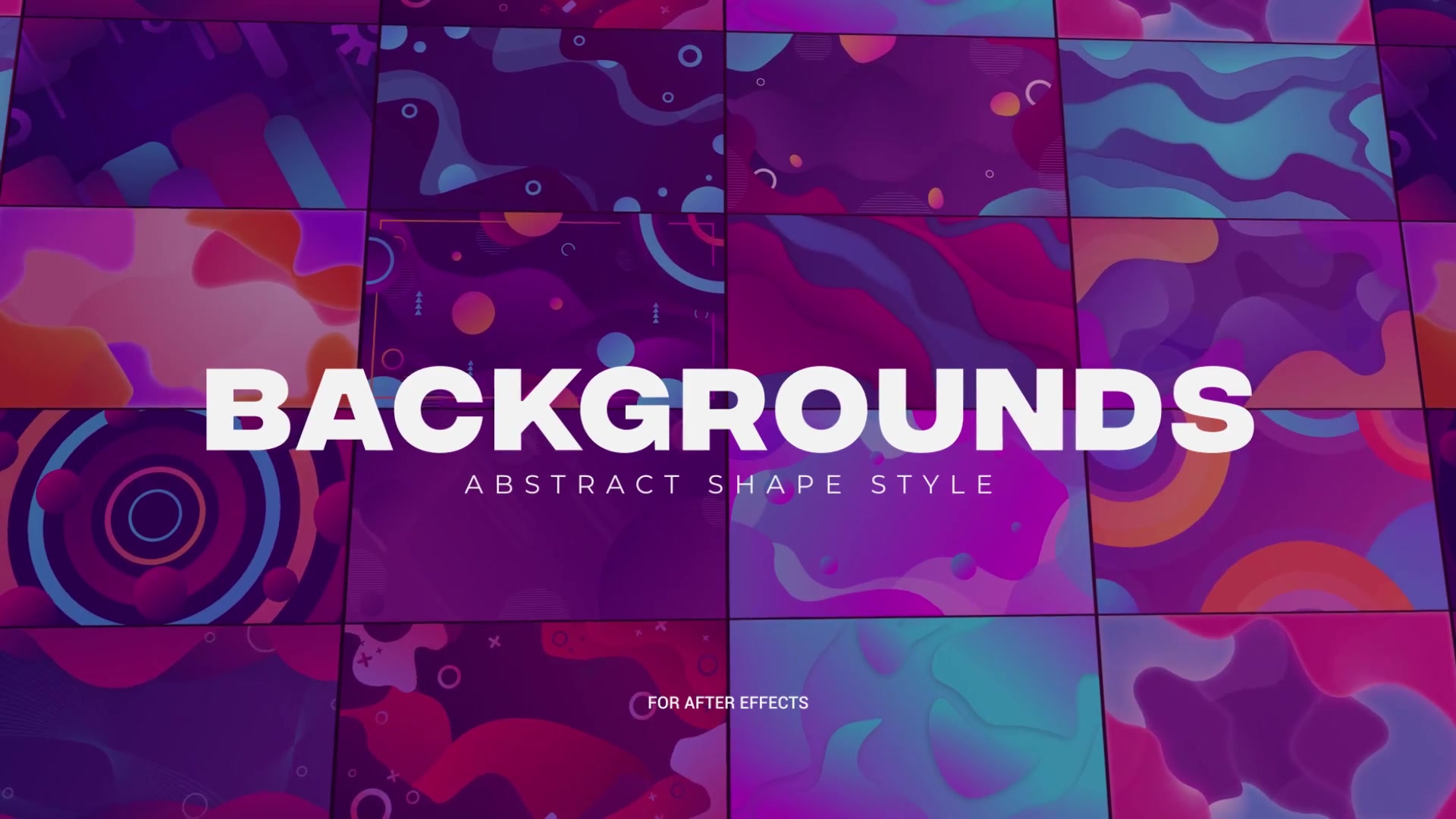 Abstract Shapes Backgrounds Videohive 33756338 After Effects Image 13