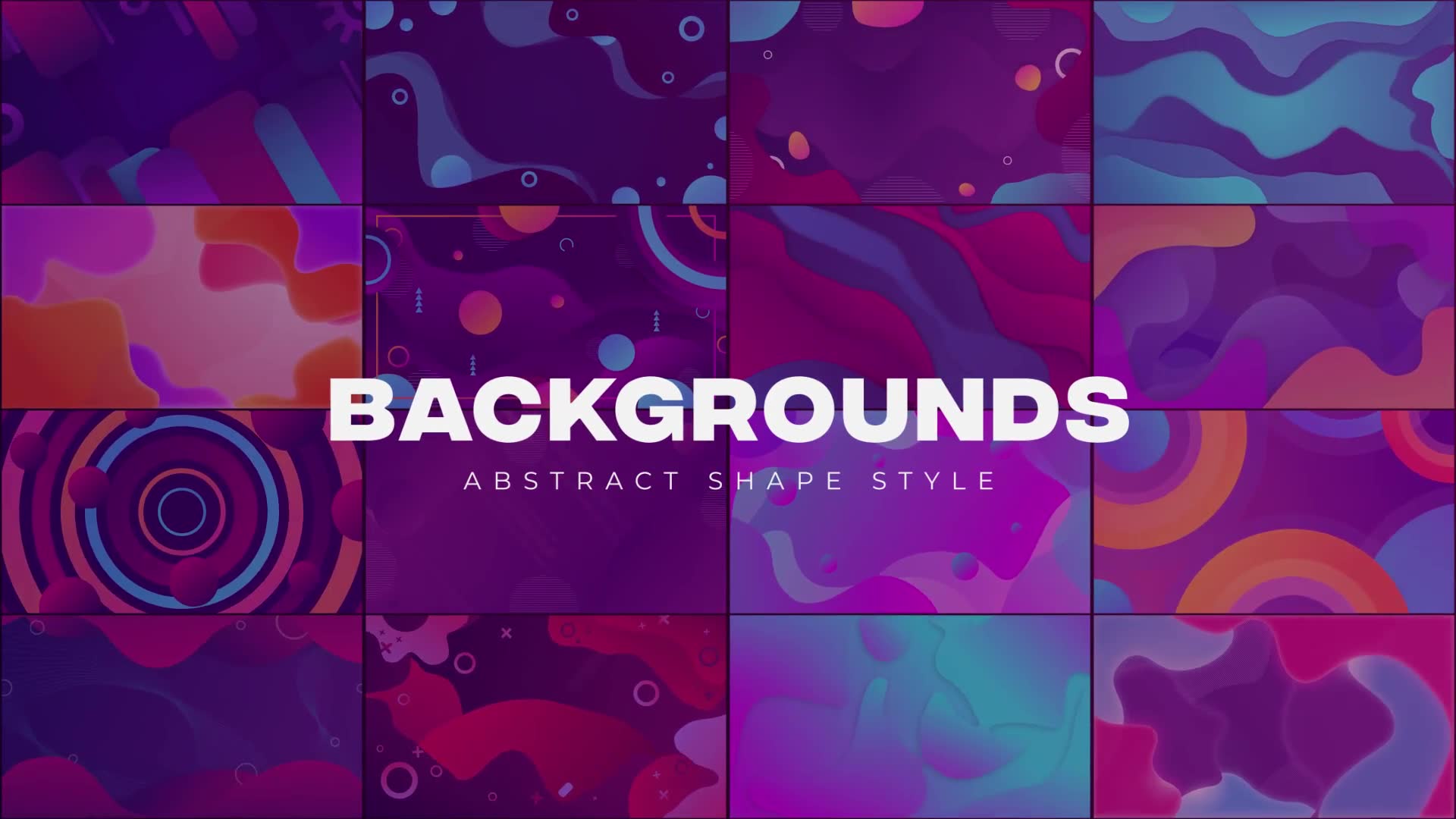 Abstract Shapes Backgrounds Videohive 33756338 After Effects Image 3