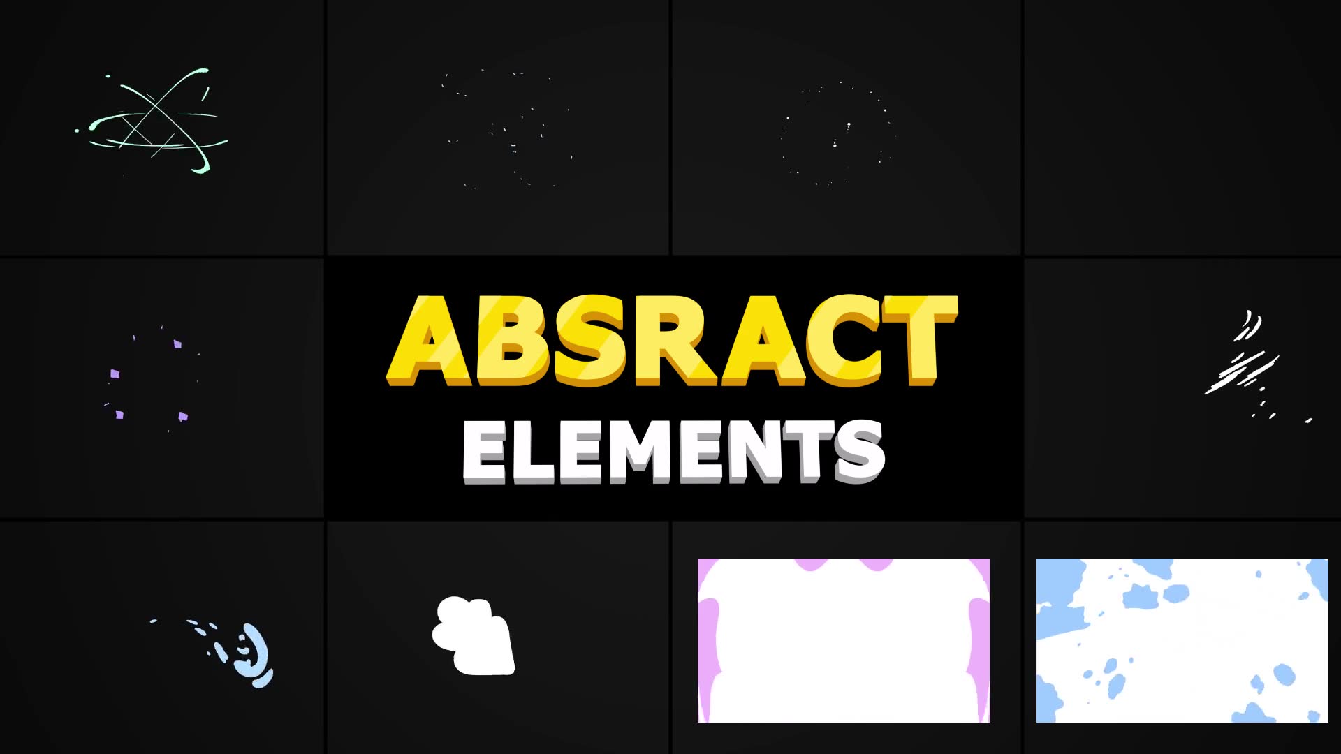Abstract Shapes Pack | After Effects Videohive 24022467 After Effects Image 2