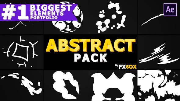Abstract Shapes Pack | After Effects - 24022467 Download Videohive