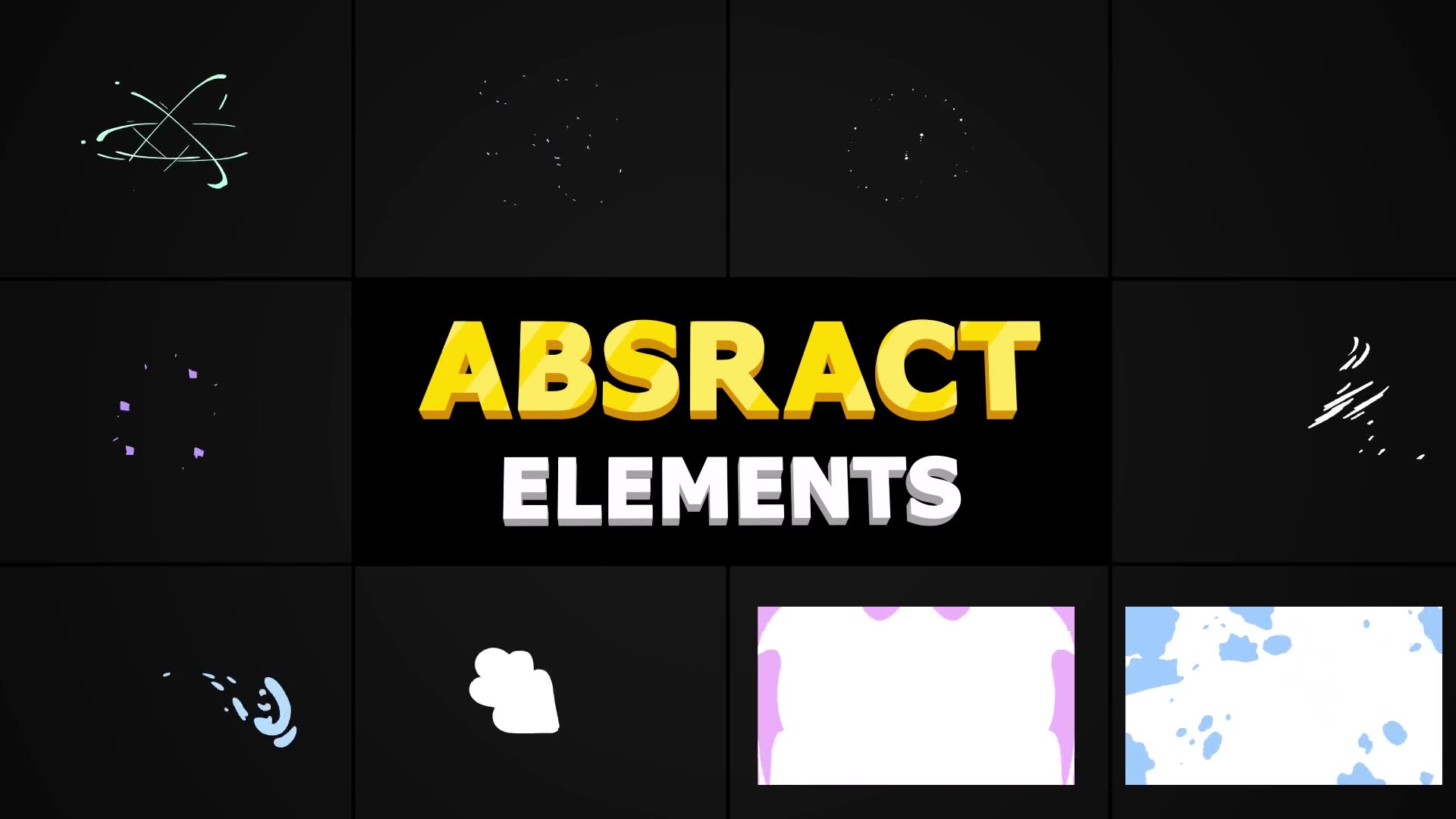 Abstract Shapes Pack | Premiere Pro MOGRT Videohive 24022513 Premiere Pro Image 2