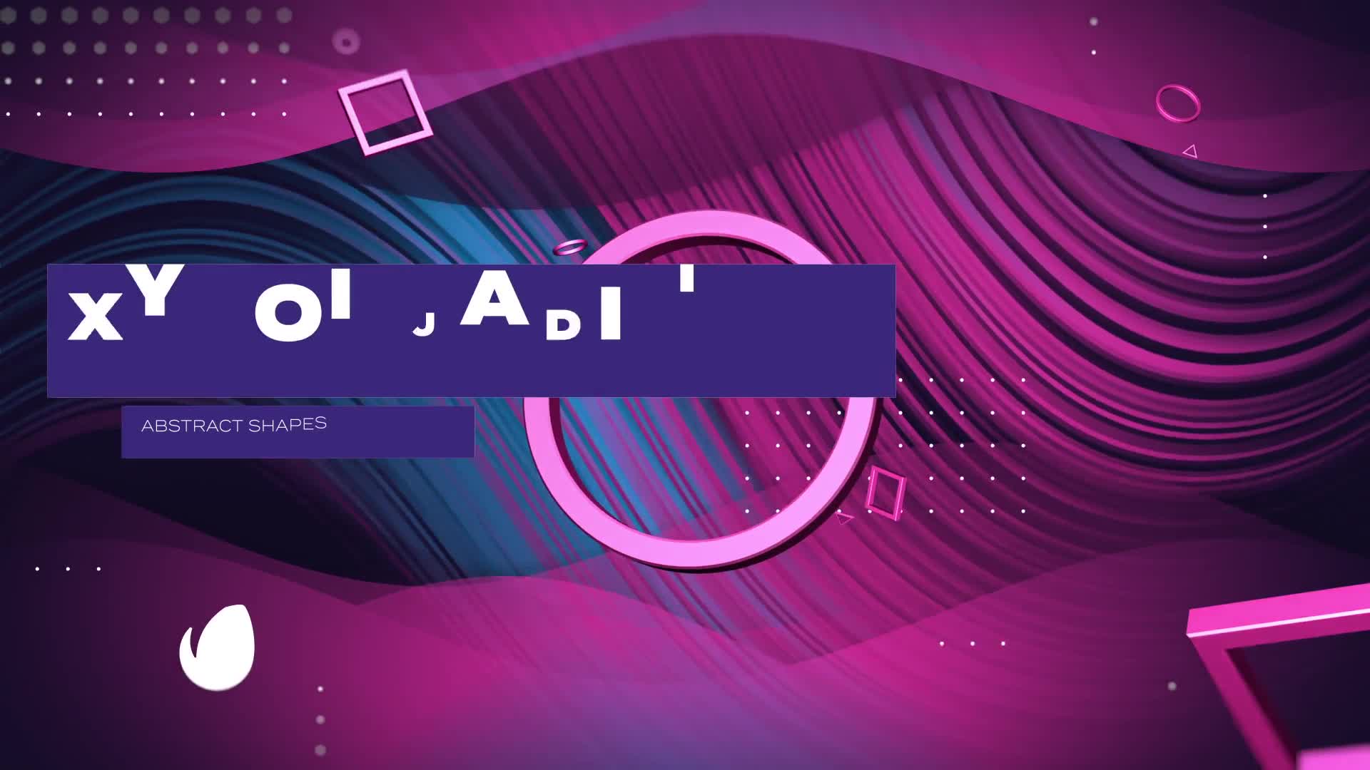 Abstract Shapes Typography Videohive 31666738 After Effects Image 1