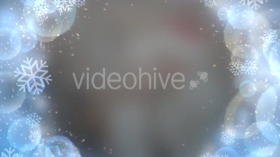 Abstract Snowflakes Light Frame - Download Videohive 21080622