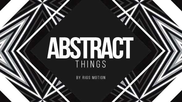 Abstract Things // Fashion Opener - Download Videohive 10943848
