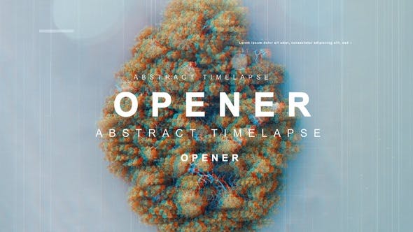 Abstract Timelapse Opener - 22890047 Videohive Download