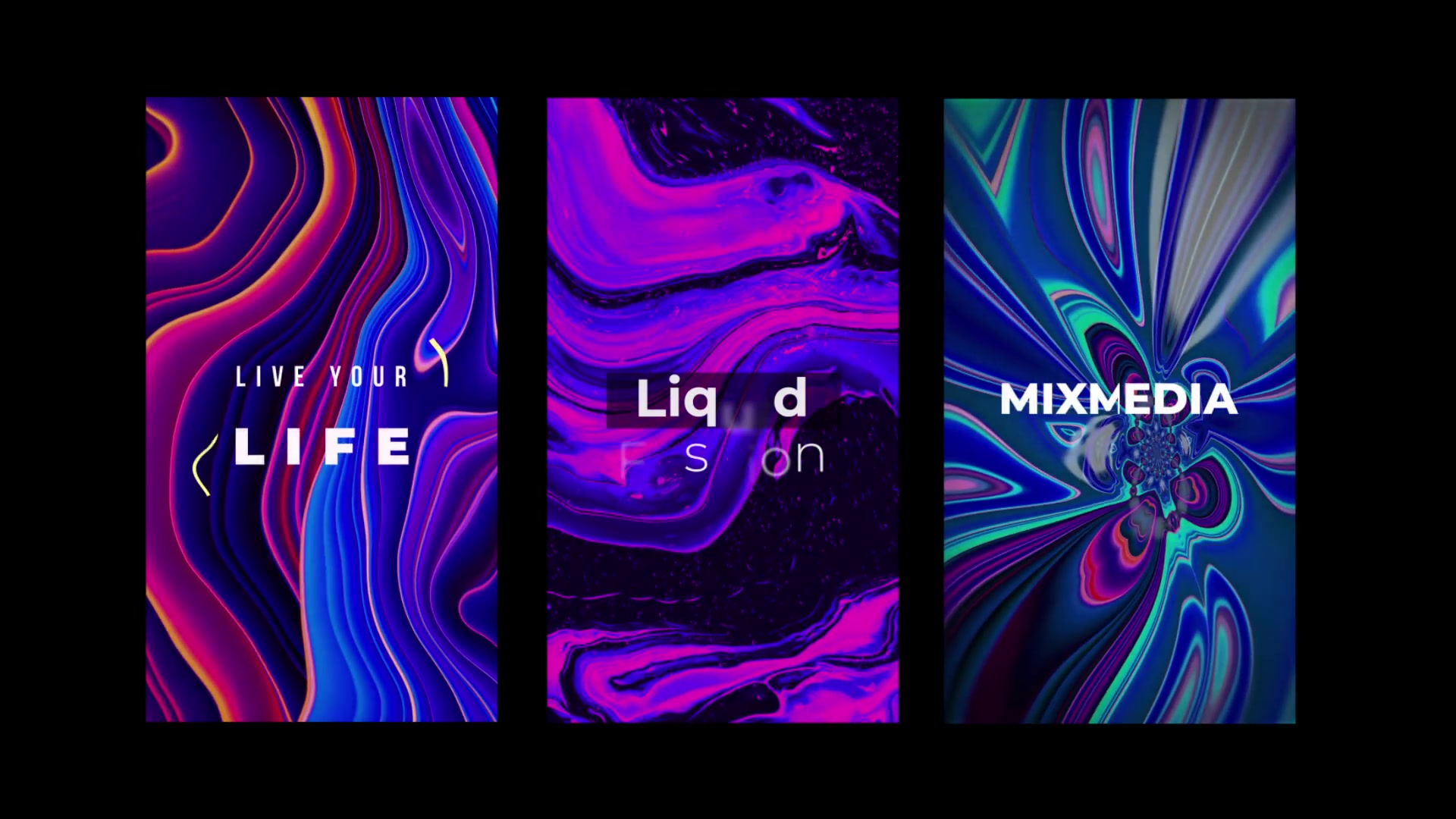 Abstract Titles | Liquid Light | Mobile Videohive 34744085 After Effects Image 7