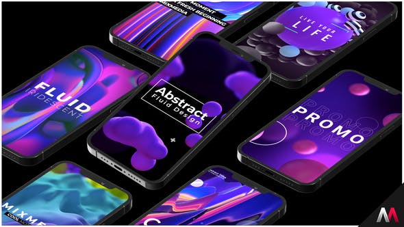 Abstract Titles | Mobile - Download Videohive 34663811