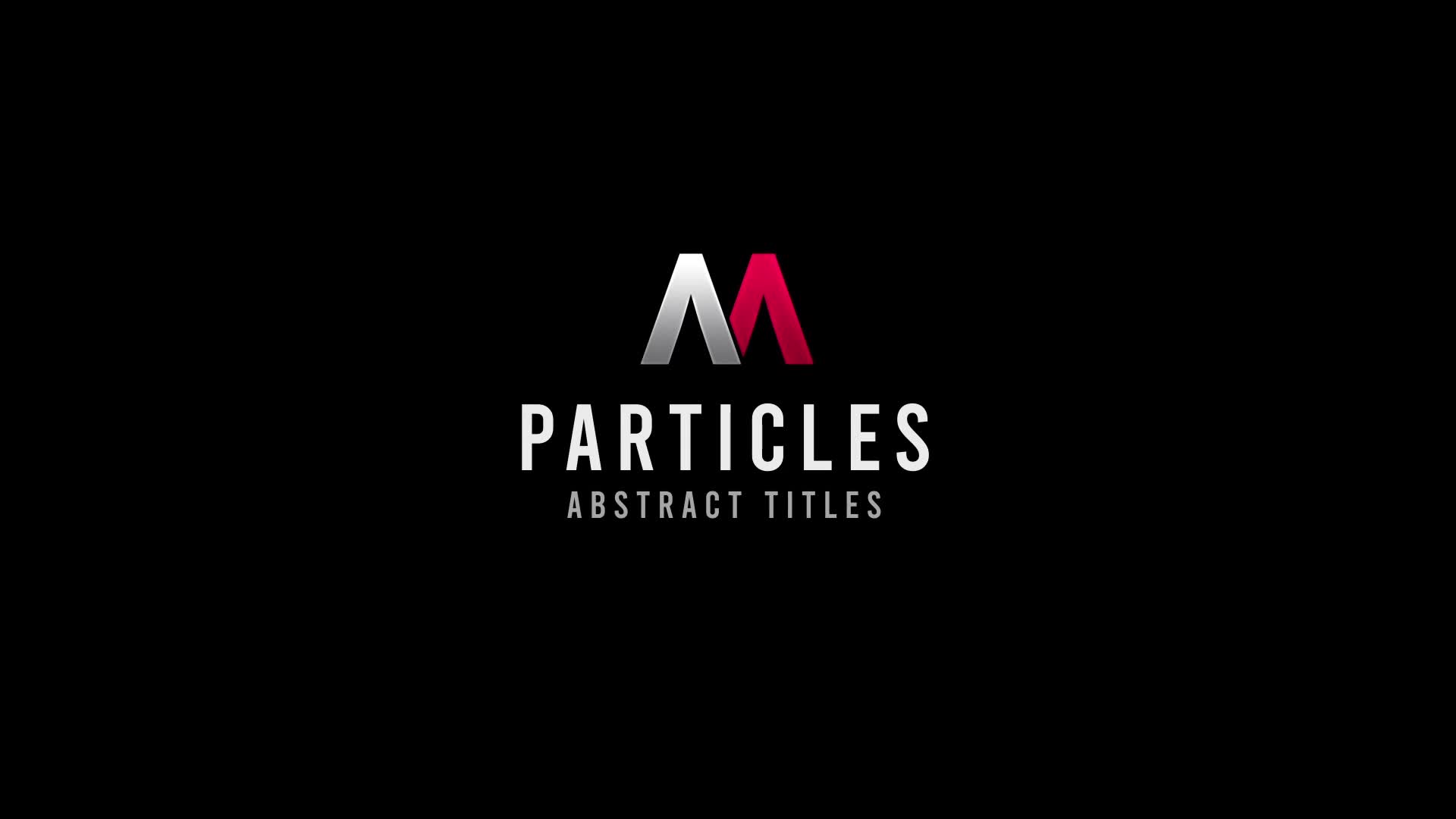 Abstract Titles | Particles Videohive 34626378 After Effects Image 1