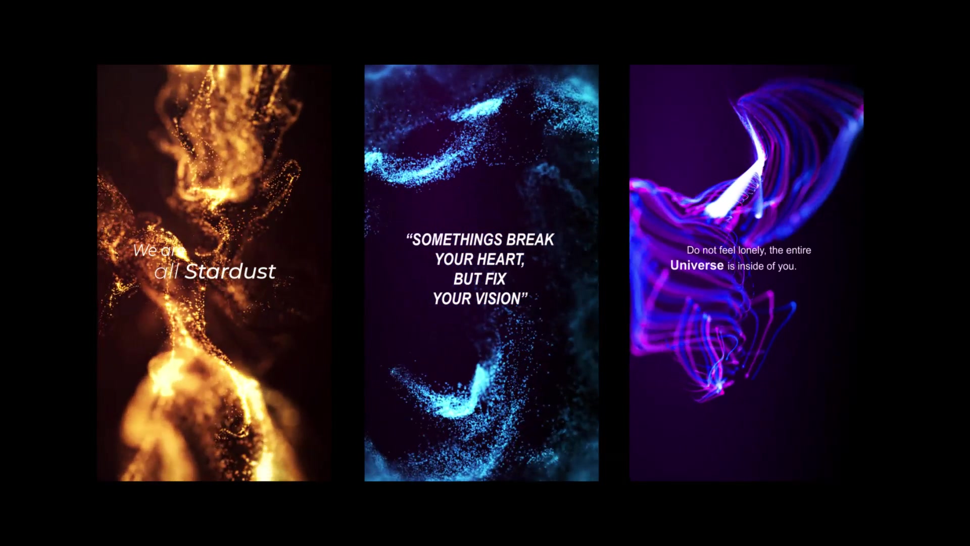 Abstract Titles | Particles | Vertical Videohive 35506081 After Effects Image 6