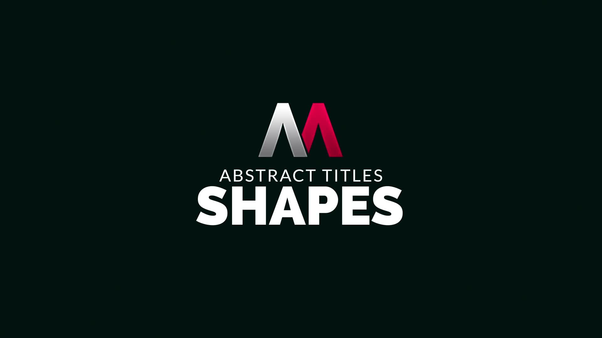 Abstract Titles | Shapes 02 Videohive 35720705 After Effects Image 1