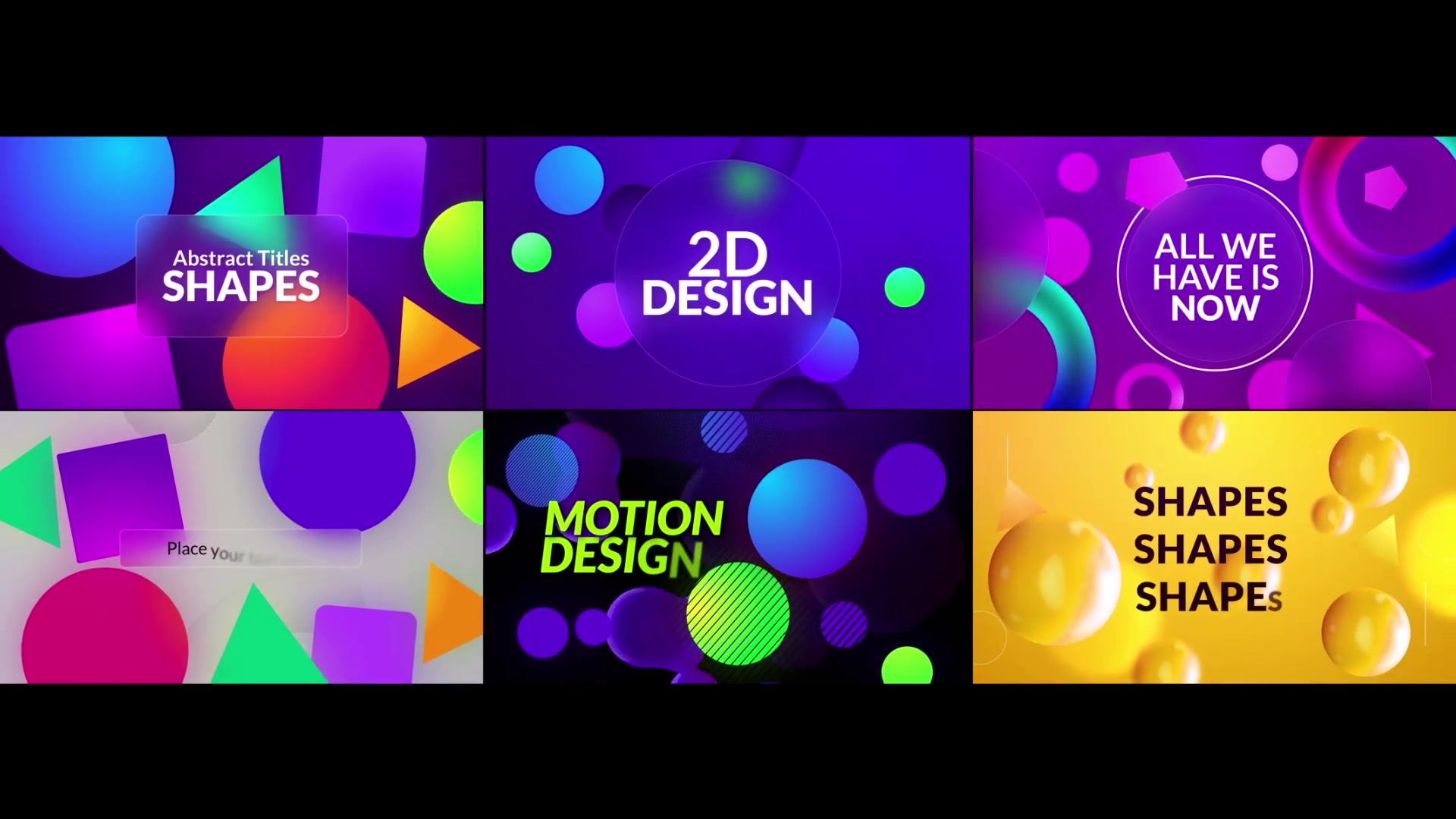 Abstract Titles | Shapes Videohive 35624131 After Effects Image 9