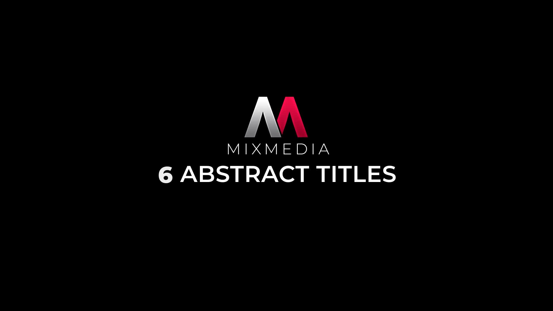 Abstract Titles Videohive 28332050 After Effects Image 1