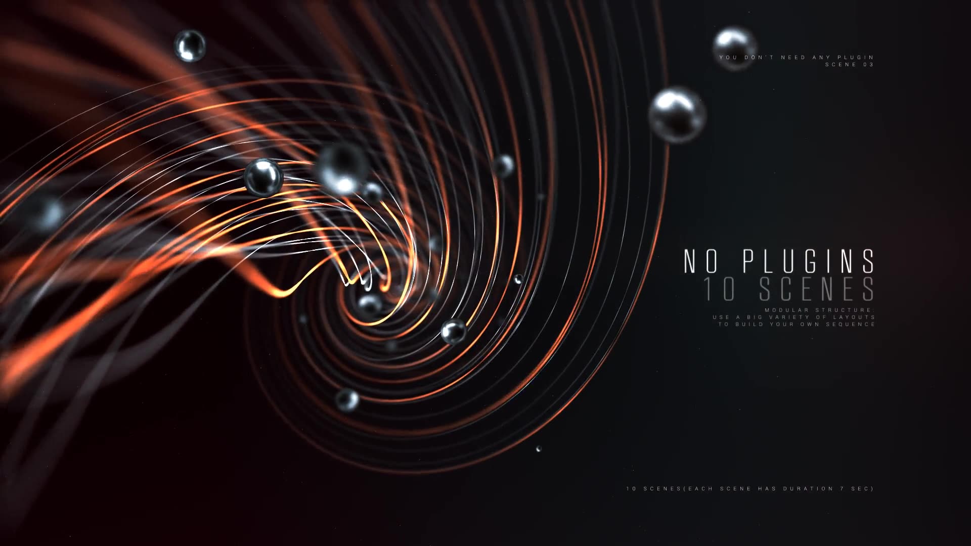 Abstract Titles | Wave Lines and Pearls Videohive 25798077 After Effects Image 3