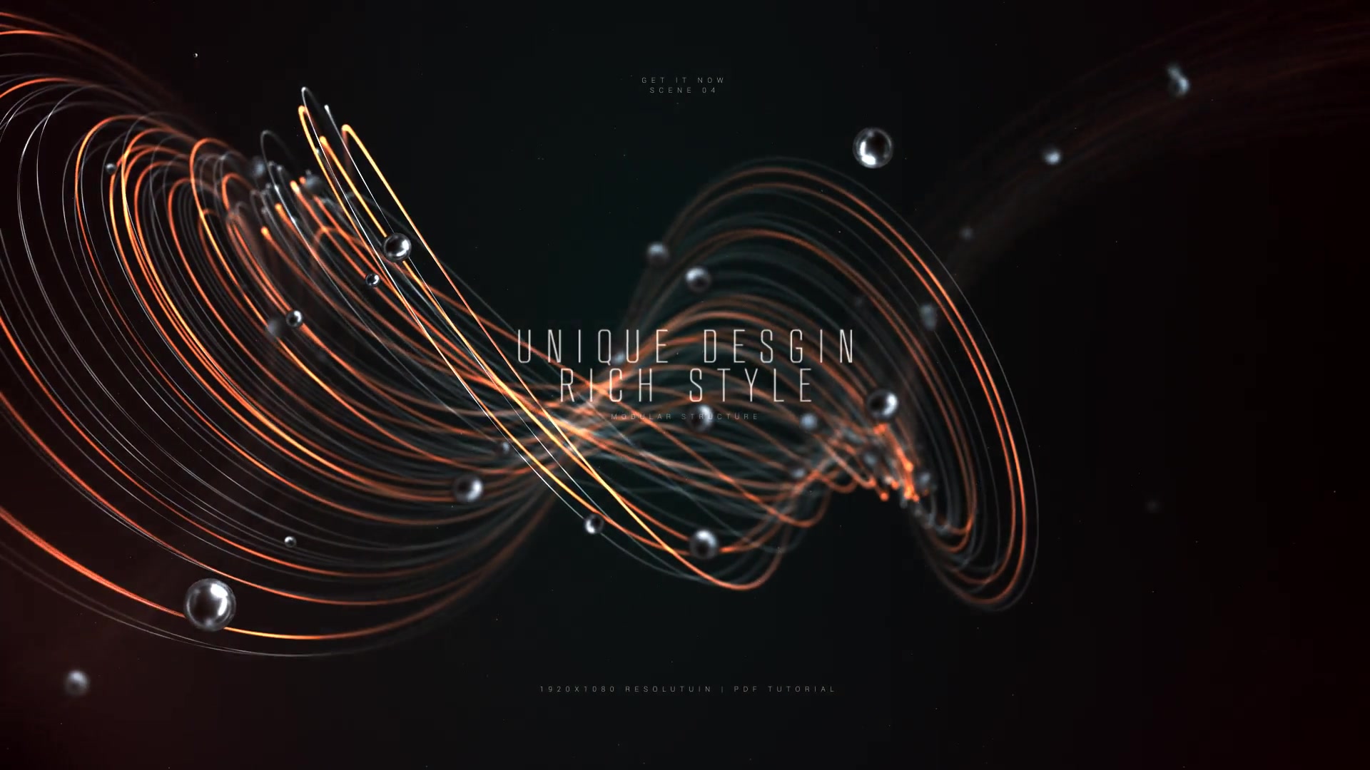 Abstract Titles | Wave Lines and Pearls Videohive 25798077 After Effects Image 4