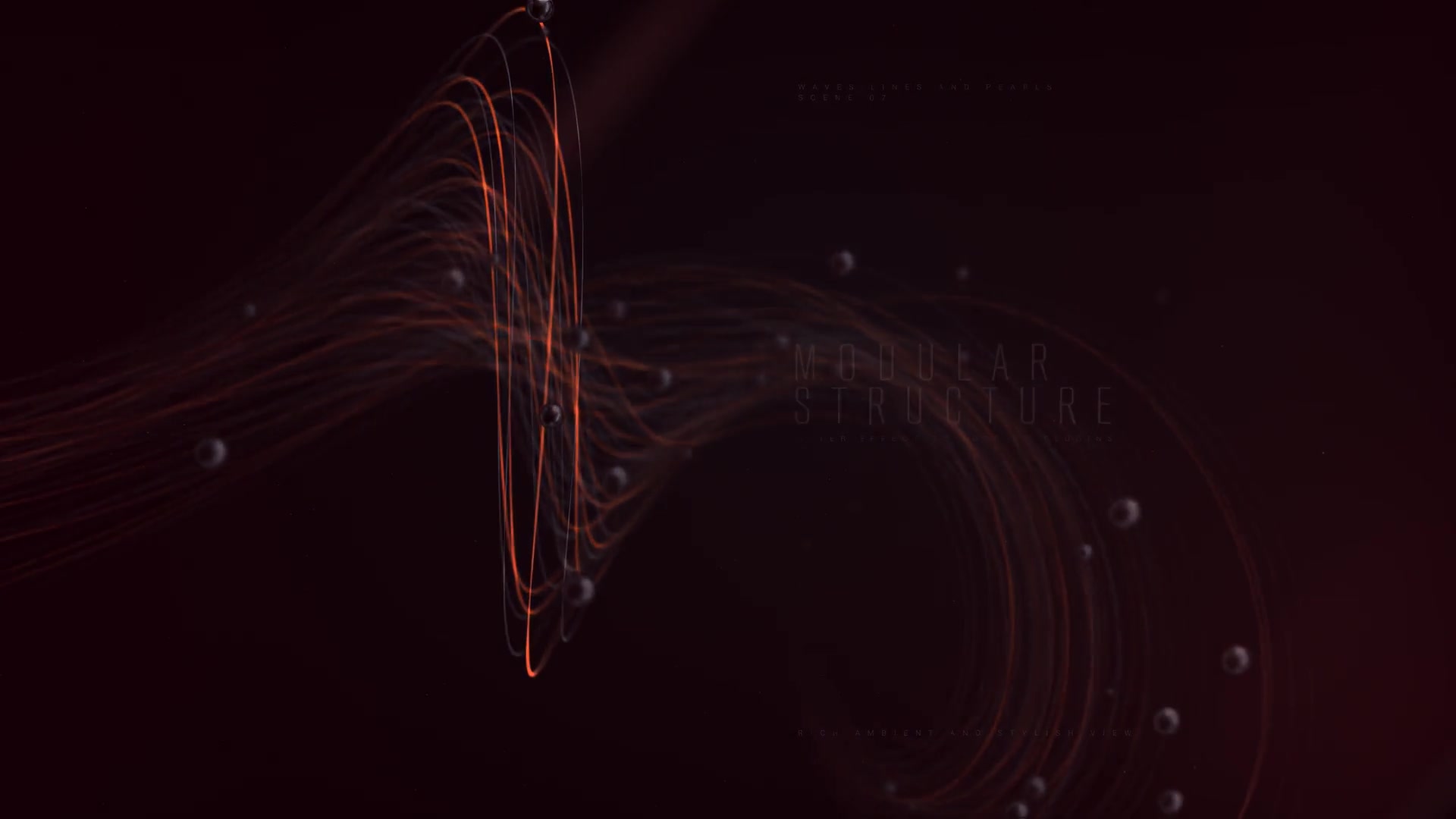 Abstract Titles | Wave Lines and Pearls Videohive 25798077 After Effects Image 8