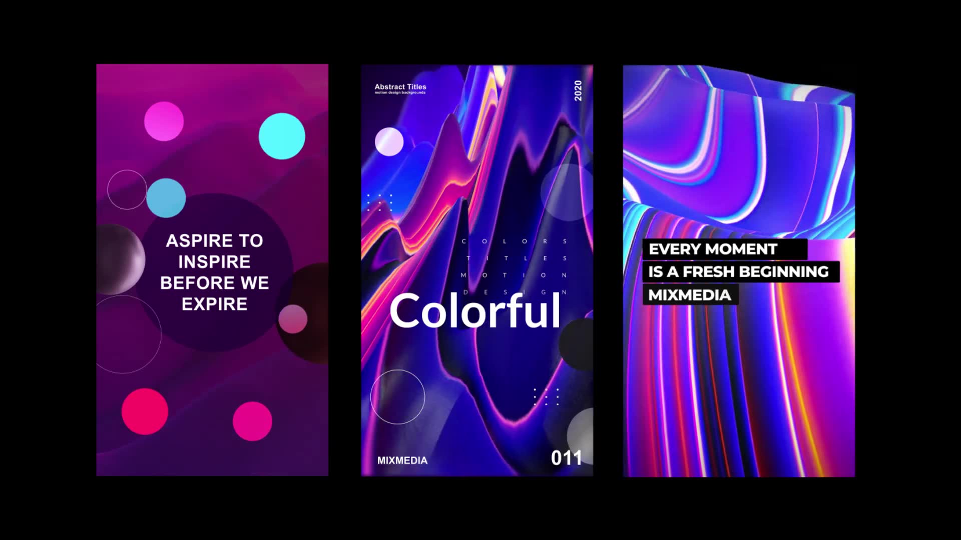 Abstract Titles | Waves | Mobile Videohive 34627202 After Effects Image 7