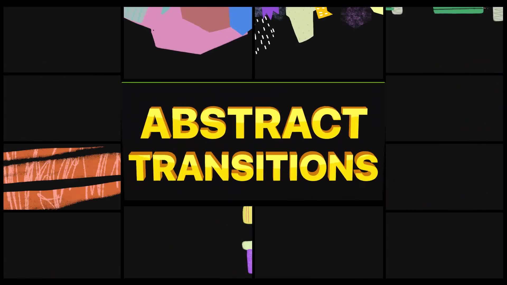 Abstract Transitions | After Effects Videohive 39608398 After Effects Image 1