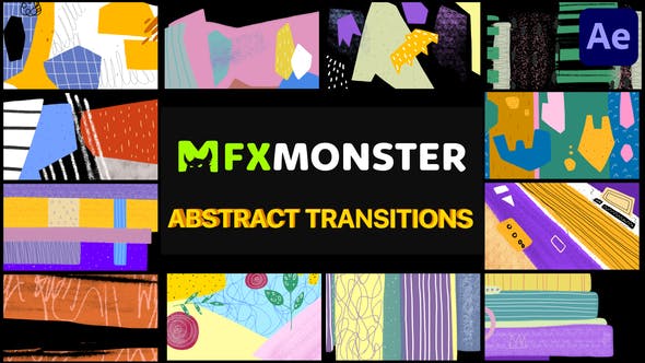 Abstract Transitions | After Effects - Download Videohive 39608398