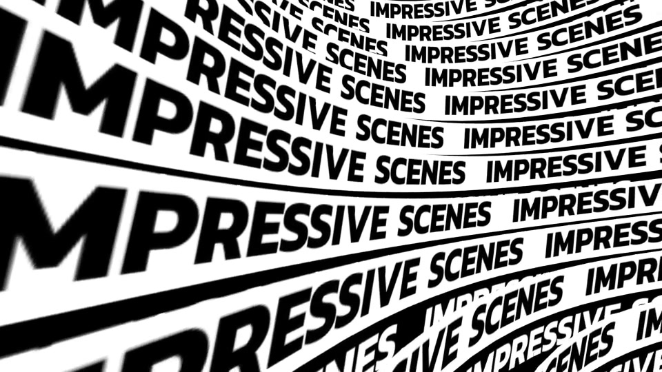 Abstract Typography // Black and White Posters Videohive 25564260 After Effects Image 11