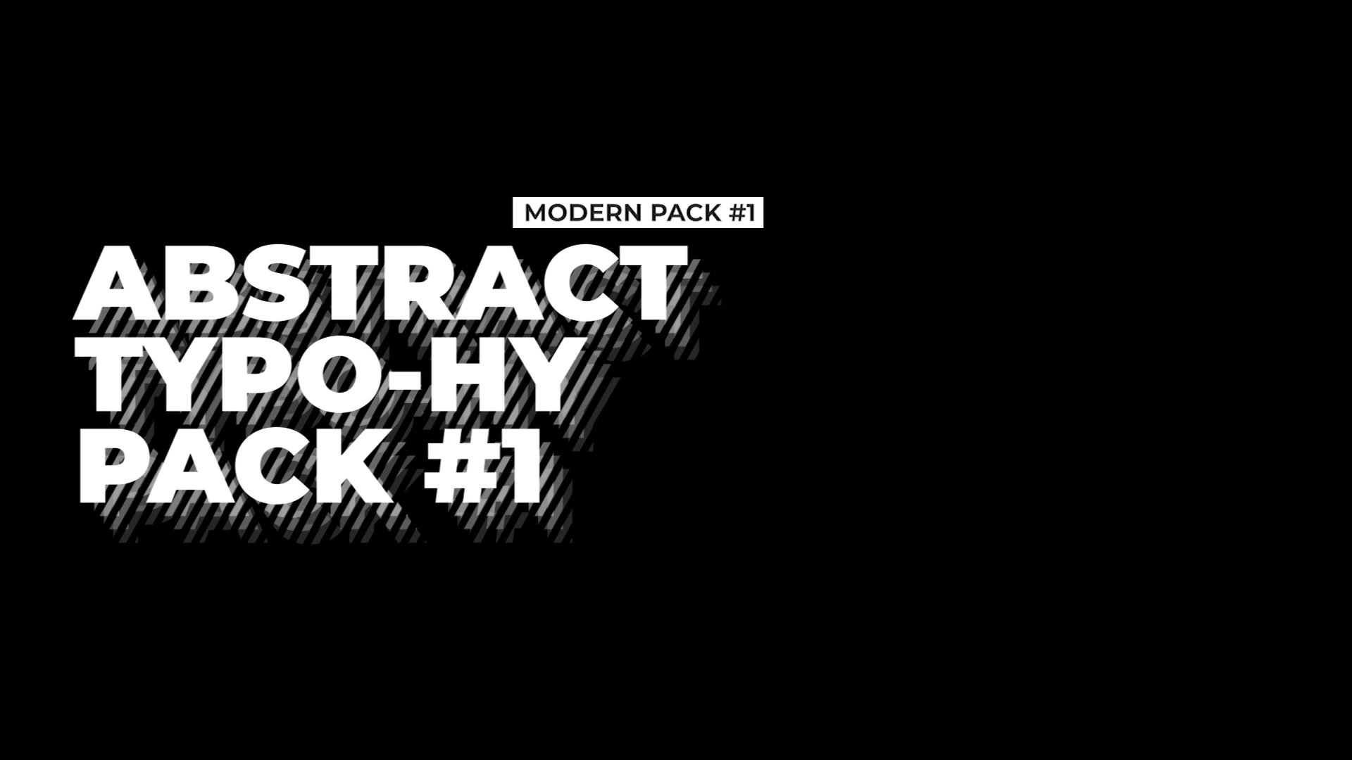 Abstract Typography Pack V1 Videohive 29991717 Premiere Pro Image 11