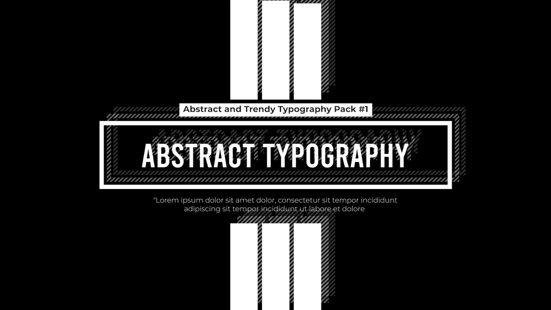 Abstract Typography Pack V1 Videohive 29991717 Premiere Pro Image 8