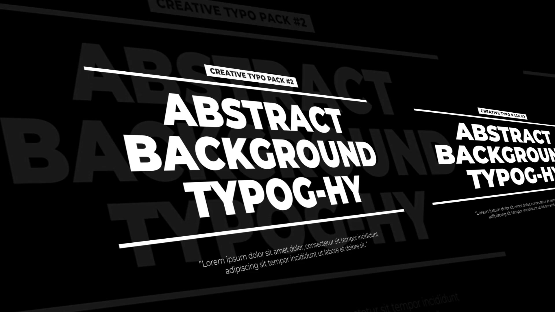 Abstract Typography Pack V2 Videohive 29991772 Premiere Pro Image 10