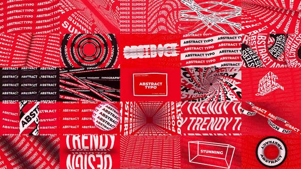 Abstract Typography - Videohive Download 28128073
