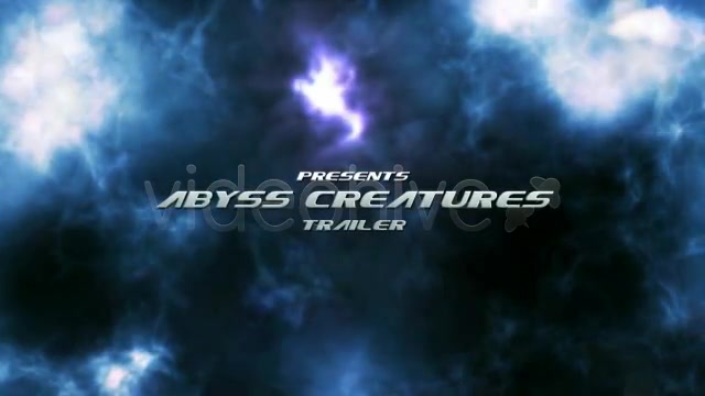 Abyss Creatures Trailer - Download Videohive 133992