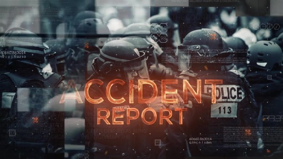 Accident Report Videohive 24306437 After Effects Image 11