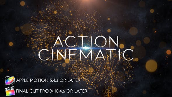 Action Cinematic Trailer Apple Motion - Videohive 28206675 Download