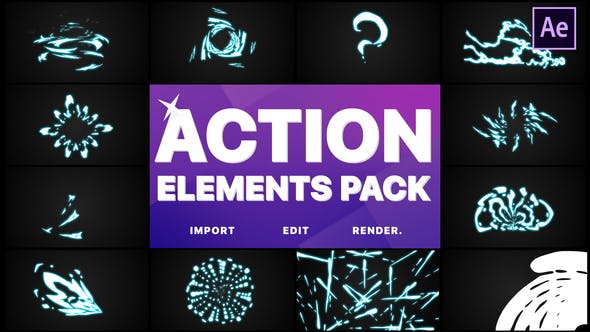 Action Elements | After Effects - Download Videohive 26118234