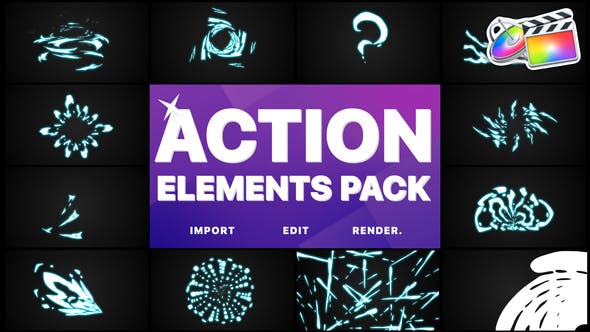 Action Elements | FCPX - Download Videohive 26118575