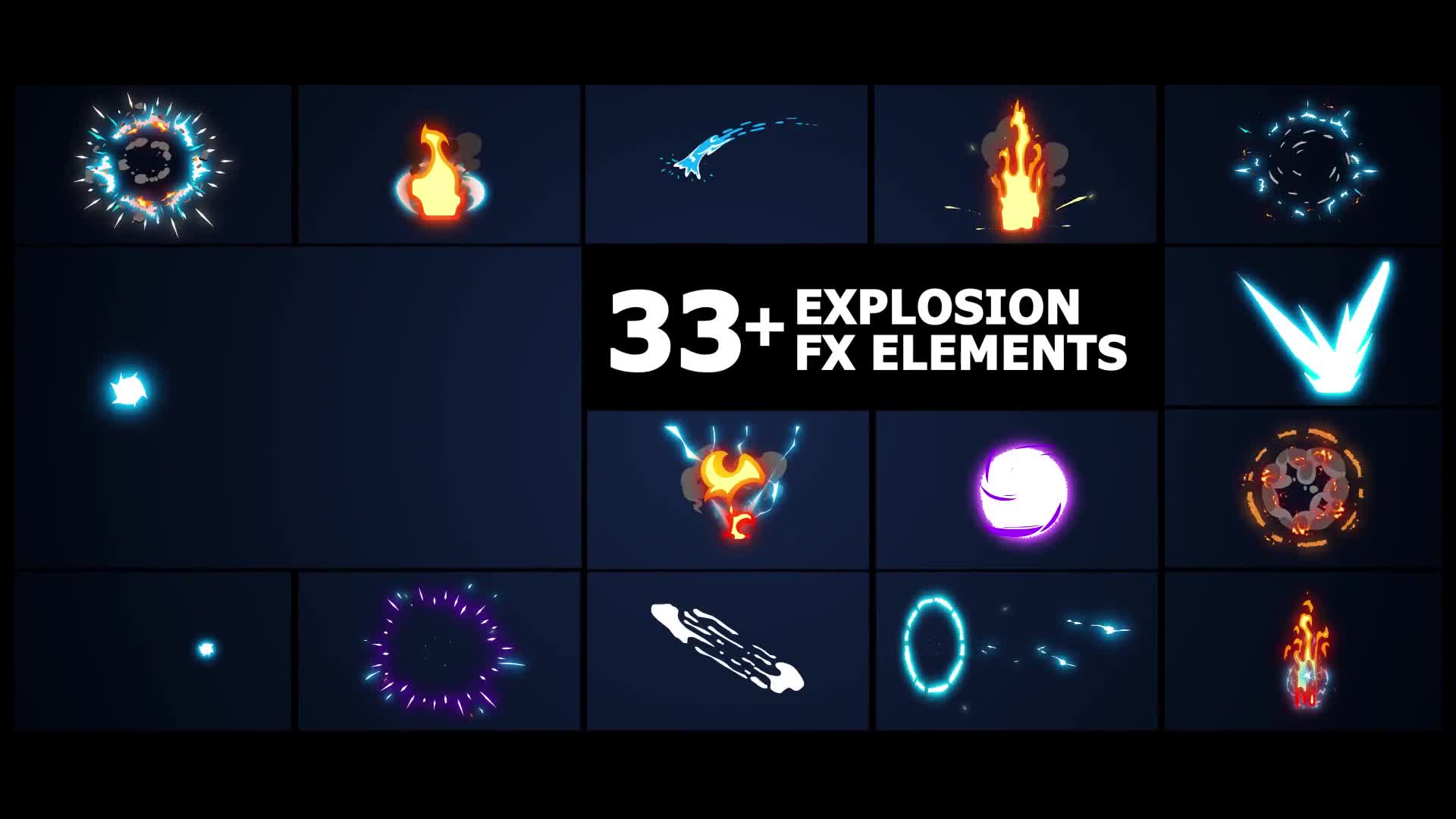 Action Elements Pack | FCPX Videohive 38016585 Apple Motion Image 1