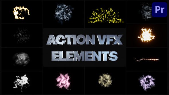Action Elements | Premiere Pro MOGRT - Download 31340588 Videohive