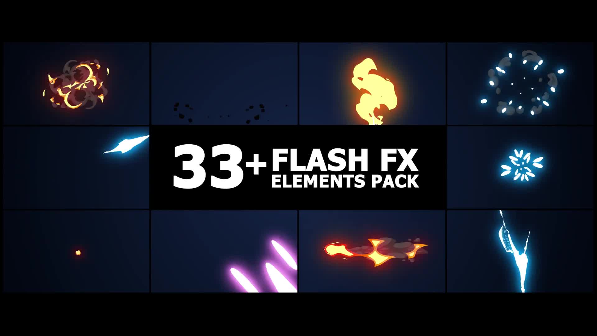 Action Flash FX Overlays | Premiere Pro MOGRT Videohive 43037516 Premiere Pro Image 1