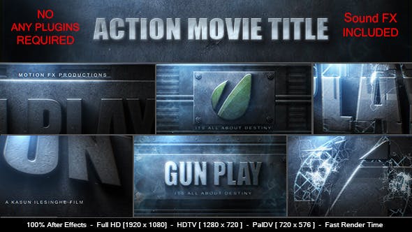 Action Movie Logo - Videohive 8948619 Download