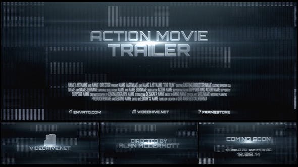 Action Movie Trailer - Download Videohive 8181270