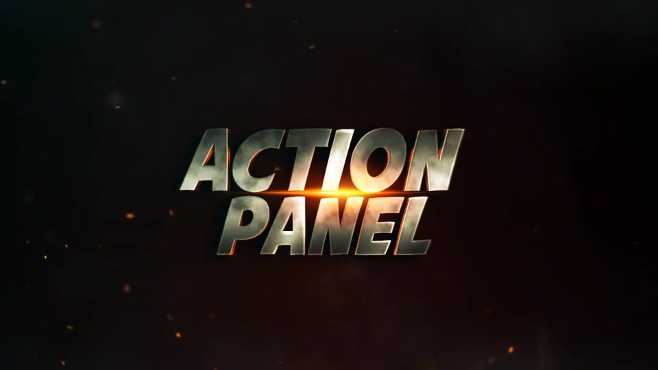 Action Panel Intro Videohive 23865723 After Effects Image 10