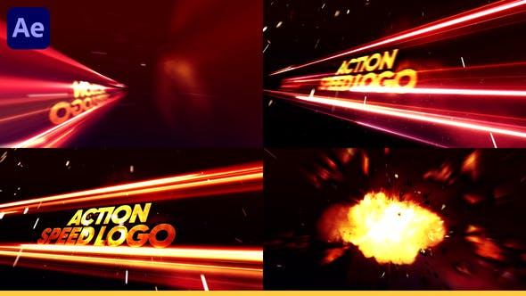 Action Speed Logo - 37528251 Download Videohive